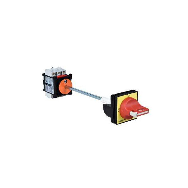 interrupteursectionneur VCCF 3P 690 V 20 A poignée rouge cadenassable - Schneider Electric - VCCF01
