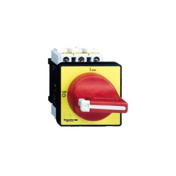 interrupteursectionneur VCF 3P 690 V 40 A poignée rouge cadenassable - Schneider Electric - VCF2