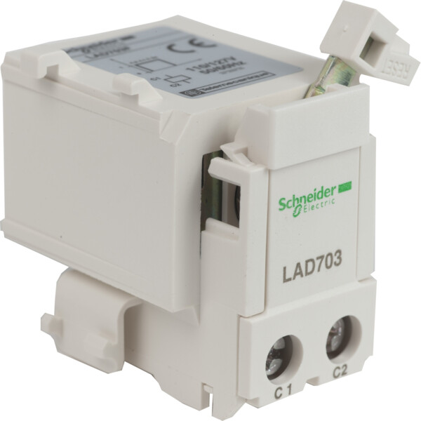 Schneider Electric Arrêt ou Réarmement Électrique à Distance Lad7 220 à 230 V Cc Et Ca - Schneider Electric - LAD703M
