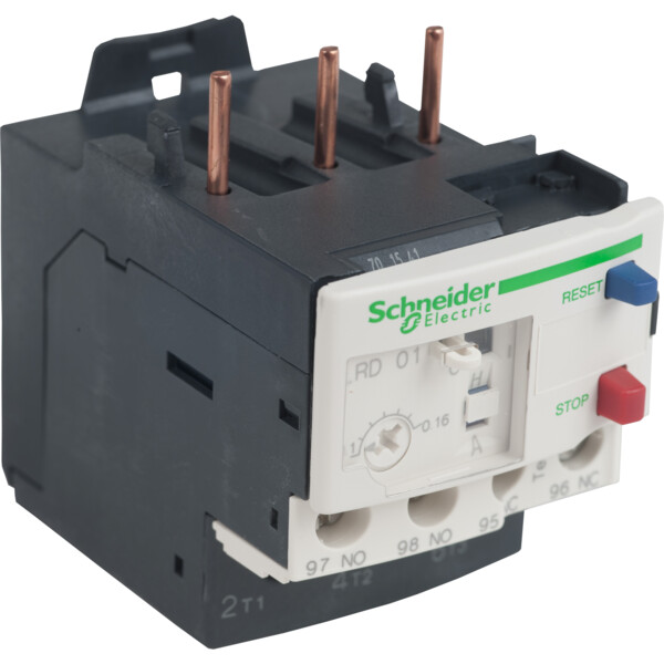 Schneider Electric Relais de Protection Thermique Moteur Tesys 0,1 à 0,16 A Classe 10A - Schneider Electric - LRD01