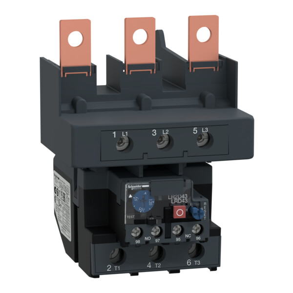 Schneider Electric Relais de Protection Thermique Moteur Tesys 95 à 120 A Classe 10A - Schneider Electric - LRD4367