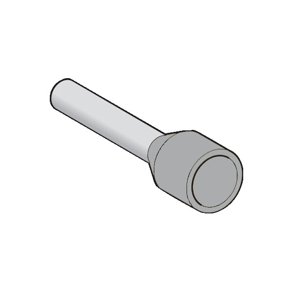 Schneider Electric Embout de câblage Surmoulé Format Moyen 0,75 Mm² Gris - Schneider Electric - AZ5CE007D