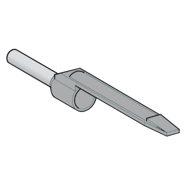 Schneider Electric Embout de câblage Porte-repères Format Moyen 0,75 Mm² Gris - Schneider Electric - DZ5CA007D