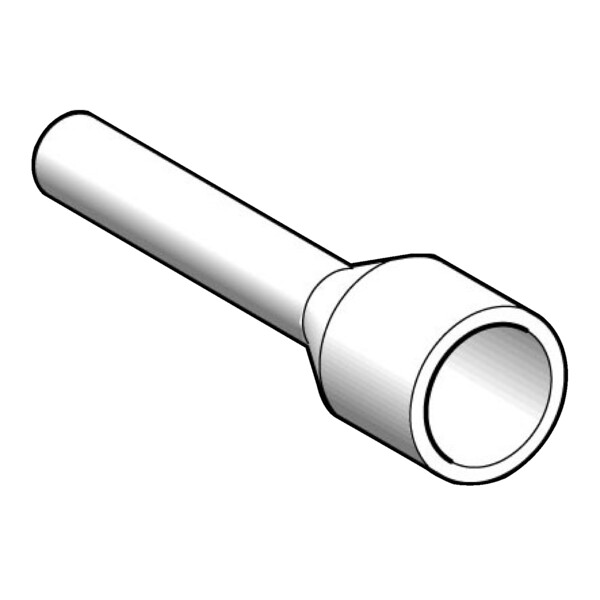Schneider Electric Embout de câblage Surmoulé Format Moyen 1,5 Mm² Noir - Schneider Electric - DZ5CE015D