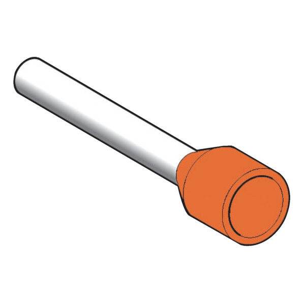 Schneider Electric Embout de câblage Format Long 4 Mm² Orange - Schneider Electric - DZ5CE043