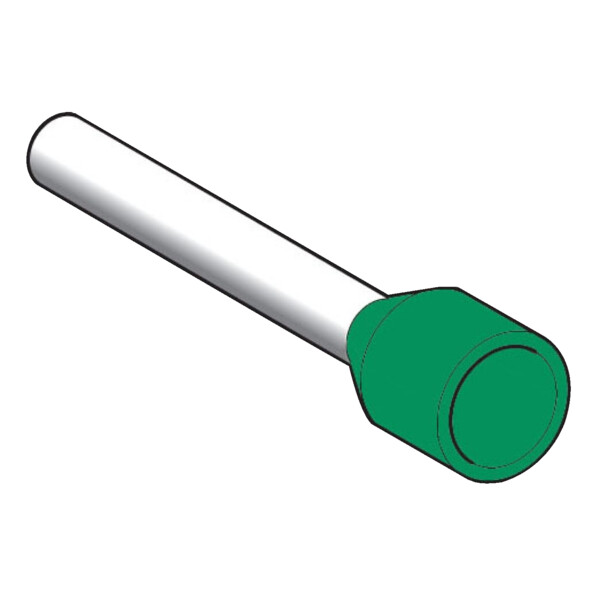 Schneider Electric Embout de câblage Format Long 6 Mm² Vert - Schneider Electric - DZ5CE063