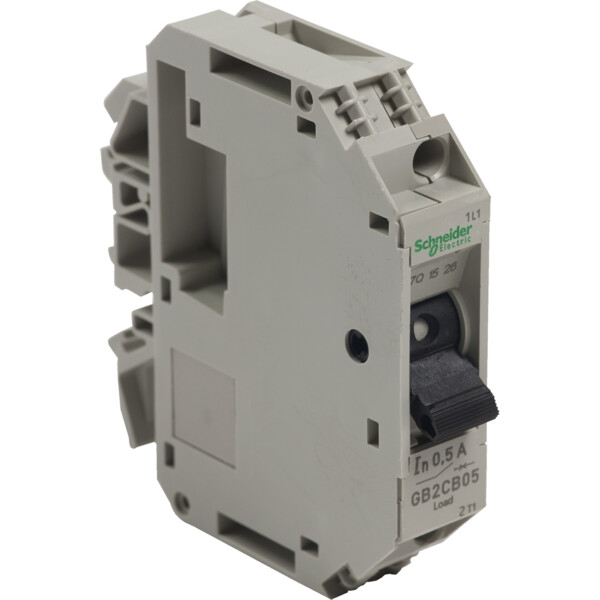 Schneider Electric Disjoncteur pour Circuit de Contrôle Gb2Cb 0.5 A 1P 1D - Schneider Electric - GB2CB05