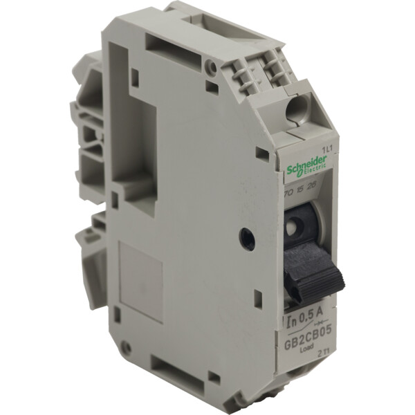 Schneider Electric Disjoncteur pour Circuit de Contrôle Gb2Cb 0.5 A 1P 1D - Schneider Electric - GB2CB05