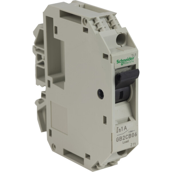 Schneider Electric Disjoncteur pour Circuit de Contrôle Gb2Cb 1 A 1P 1D - Schneider Electric - GB2CB06