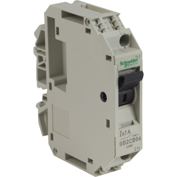 Schneider Electric Disjoncteur pour Circuit de Contrôle Gb2Cb 1 A 1P 1D - Schneider Electric - GB2CB06
