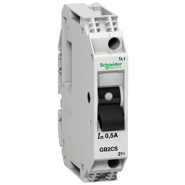 Schneider Electric Disjoncteur pour Circuit de Contrôle Gb2Cs 0.5 A 1P 1D - Schneider Electric - GB2CS05