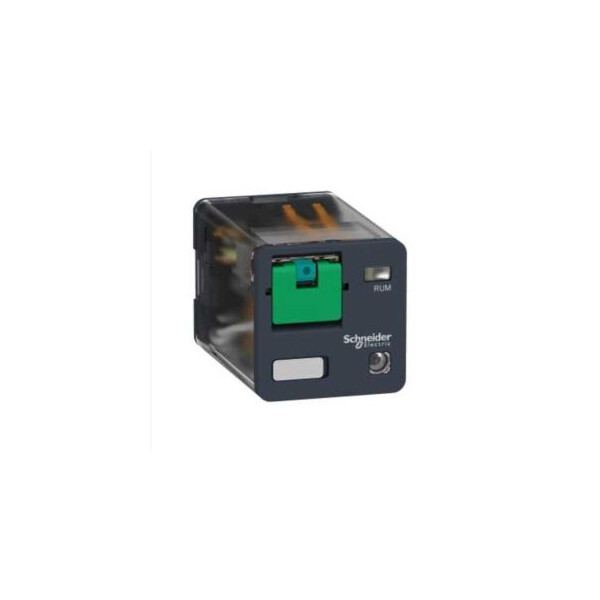Zelio Relay Rum - Pins Cylindriques - 3of - 10a - Bouton Test - Led - 48vcc - Schneider Electric - RUMC32ED