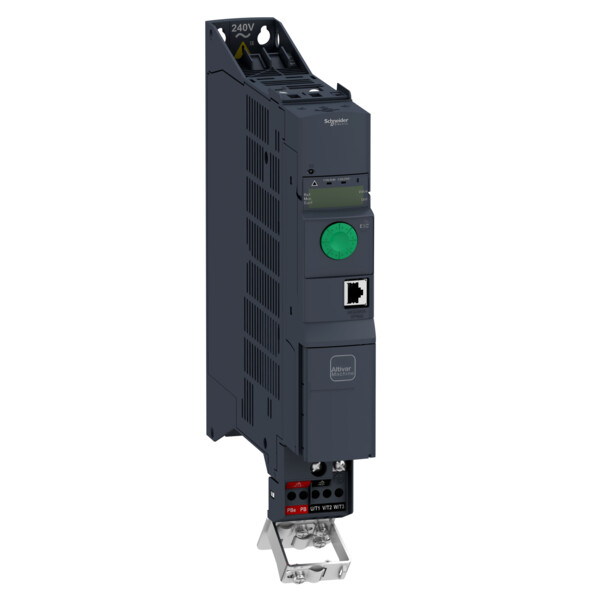 Altivar machine - variateur - 0,37kw - 380/500v tri - book - cem - ip21 - Schneider Electric - ATV320U04N4B