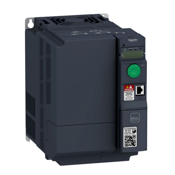 Altivar machine - variateur - 5,5kw - 380/500v tri - book - cem - ip21 - Schneider Electric - ATV320U55N4B