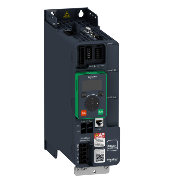 Altivar machine - variateur - 0,75kw - 400v - standard sans ethernet - Schneider Electric - ATV340U07N4