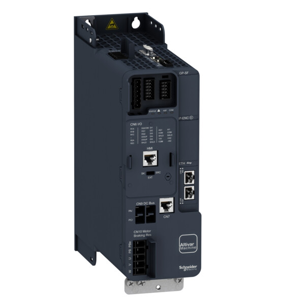 Altivar machine - variateur - 0,75kw - 400v - haute perf avec ethernet - Schneider Electric - ATV340U07N4E