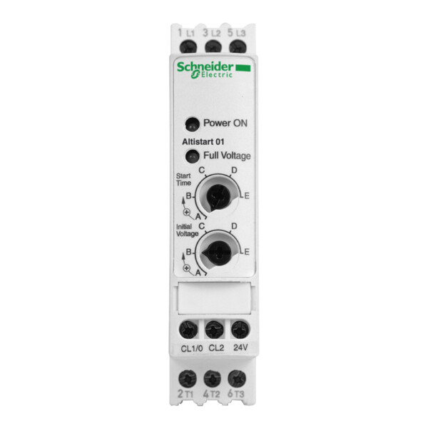 Schneider Electric Démarreur-Ralentisseur Progressif Demarreur 3A 110 480V - Schneider Electric - ATS01N103FT