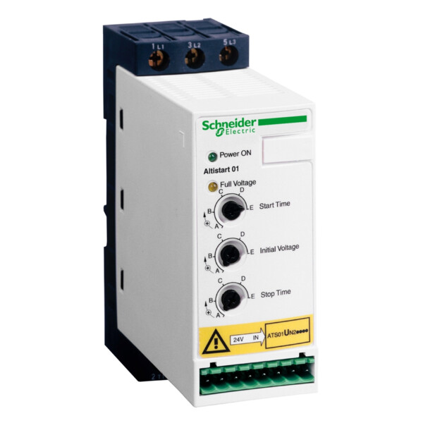 Schneider Electric Démarreur-Ralentisseur Progressif Demar.Ralent.6A 440 480V - Schneider Electric - ATS01N206RT