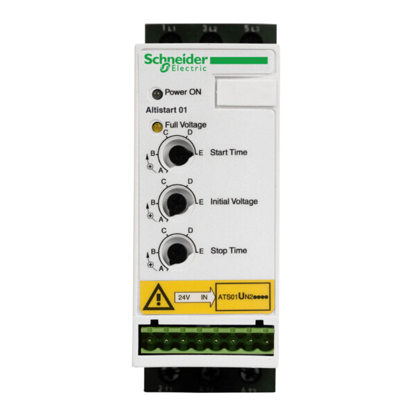 Schneider Electric Démarreur-Ralentisseur Progressif Demar.Ralent.12A 200 480V - Schneider Electric - ATSU01N212LT