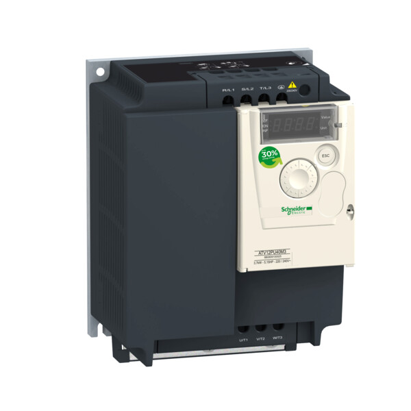 Schneider Electric Atv12 3Kw 240V 3Ph 4.15Hp Semelle Tb - Schneider Electric - ATV12PU30M3