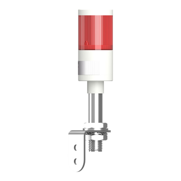 Harmony XVGK - Colonne monolithique -  Ø50 -  fixe rouge - 24V - equerre - Schneider Electric - XVGKB1A