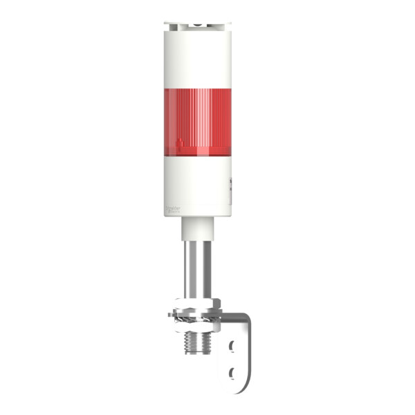 Harmony XVGK - Colonne monolithique - flash rouge - 24V - buzzer - equerre - Schneider Electric - XVGKB1SFA