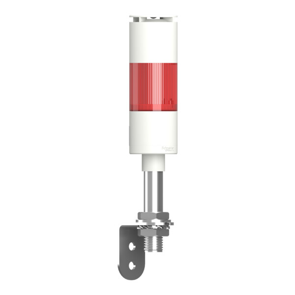Harmony XVGK - Colonne monolithique - flash rouge - 24V - buzzer - equerre - Schneider Electric - XVGKB1SFA