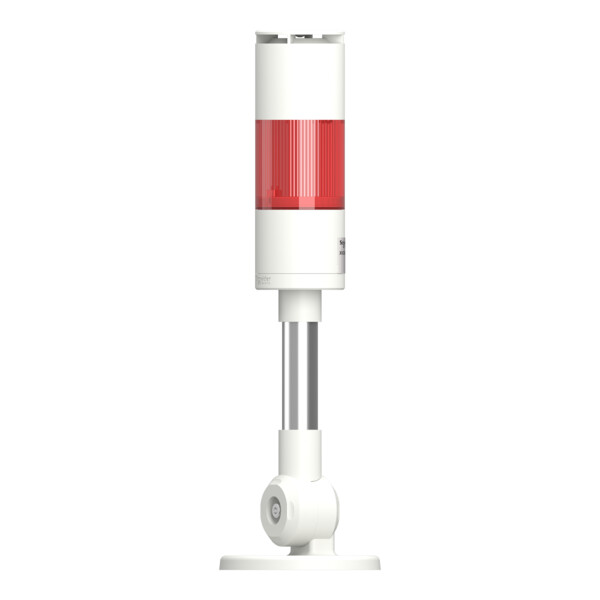 Harmony XVGK - Colonne monolithique - fixe rouge - 24V - buzzer - inclinable - Schneider Electric - XVGKB1SMA