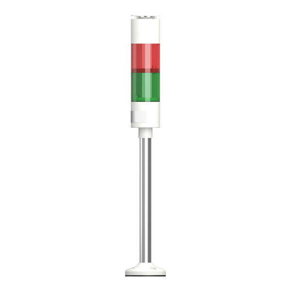 Harmony XVGK - Colonne monolithique - Ø50 - fixe R/V - 24V - buzzer - socle - Schneider Electric - XVGKB2SH
