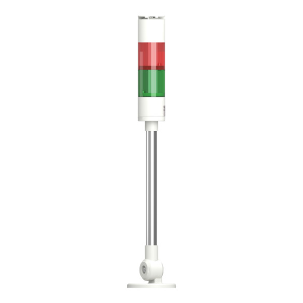 Harmony XVGK - Colonne monolithique - fixe R/V - 24V - buzzer - inclinable - Schneider Electric - XVGKB2SM