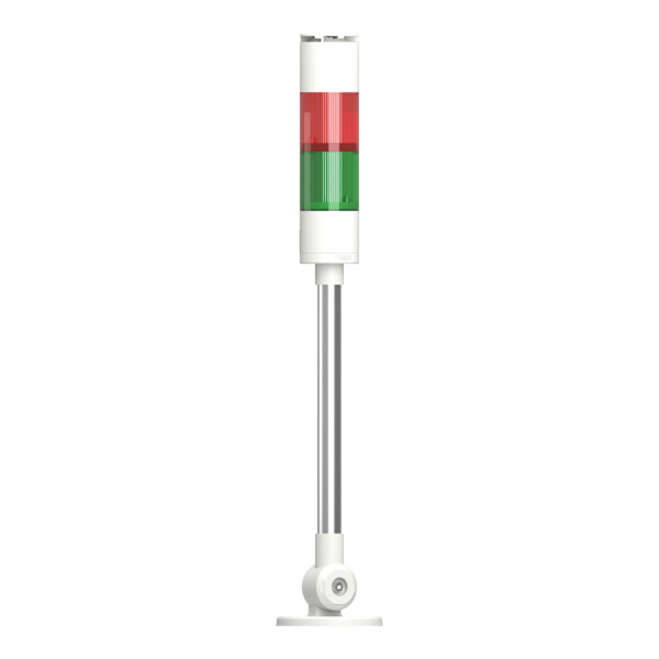 Harmony XVGK - Colonne monolithique - fixe R/V - 24V - buzzer - inclinable - Schneider Electric - XVGKB2SM