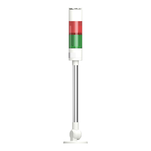 Harmony XVGK - Colonne monolithique - fixe R/V - 24V - buzzer - inclinable - Schneider Electric - XVGKB2SM