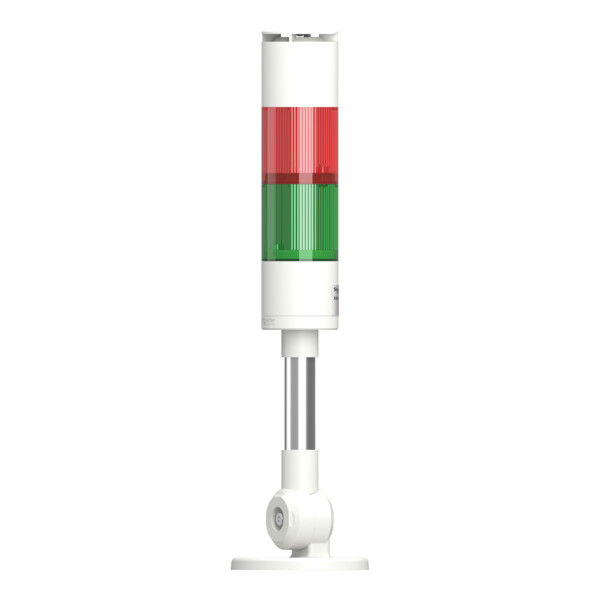 Harmony XVGK - Colonne monolithique - Ø50 - fixe R/V - 24V - buzzer - inclinable - Schneider Electric - XVGKB2SMA