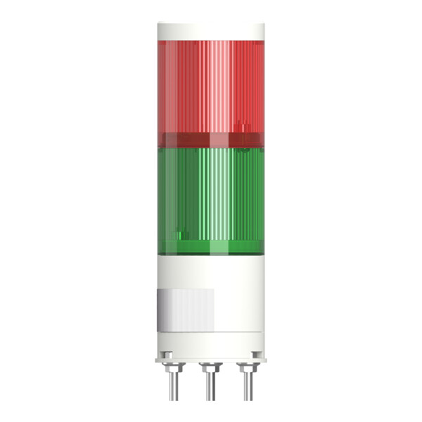 Harmony XVGK - Colonne monolithique - Ø50 - fixe R/V - 24V - embase 3 broches - Schneider Electric - XVGKB2W