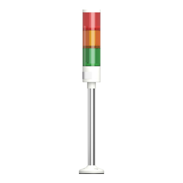 Harmony XVGK - Colonne monolithique - Ø50 - fixe R/O/V - 24V - socle - Schneider Electric - XVGKB3H