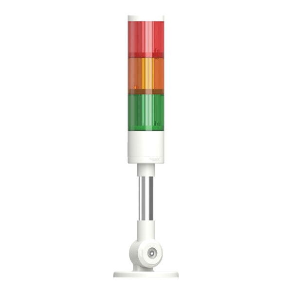 Harmony XVGK - Colonne monolithique - Ø50 - fixe R/O/V - 24V - inclinable - Schneider Electric - XVGKB3MA