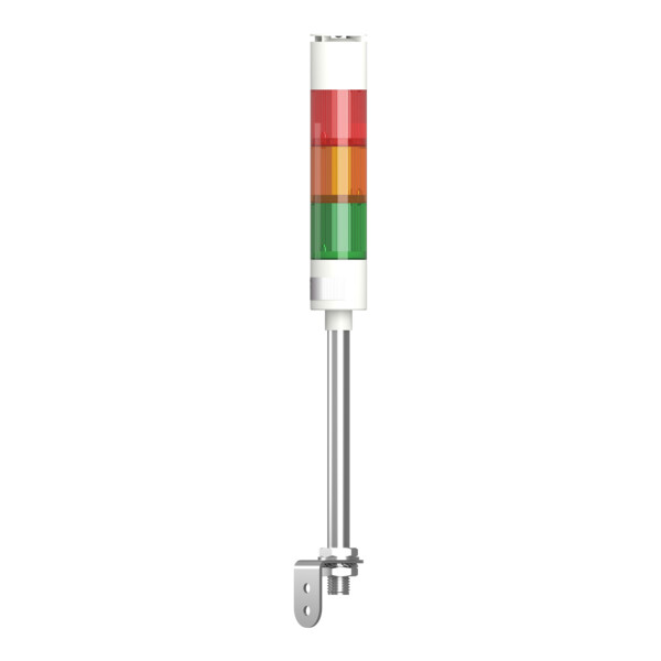 Harmony XVGK - Colonne monolithique - fixe R/O/V - 24V - buzzer - equerre - Schneider Electric - XVGKB3S