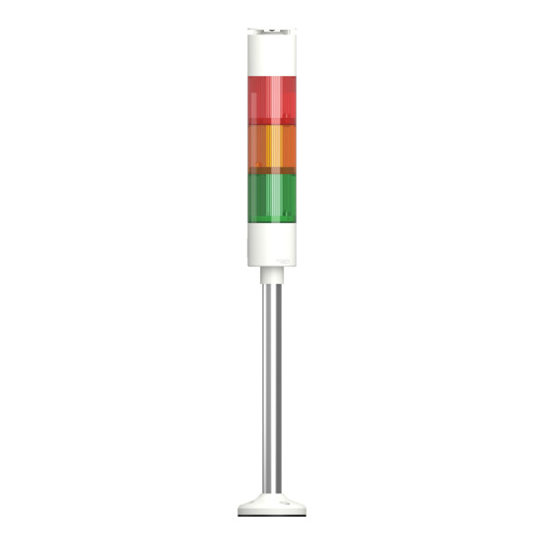 Harmony XVGK - Colonne monolithique - fixe R/O/V - 24V - buzzer - socle - Schneider Electric - XVGKB3SH