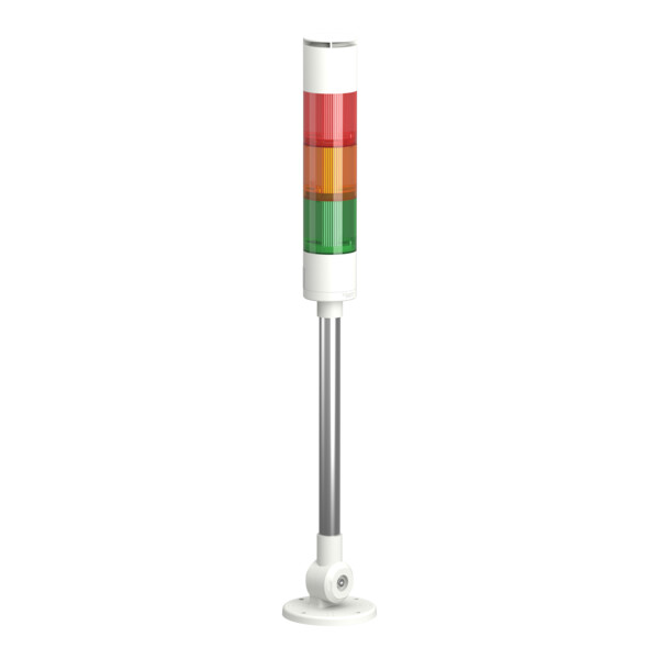 Harmony XVGK - Colonne monolithique - fixe R/O/V - 24V - buzz - inclinable - Schneider Electric - XVGKB3SM