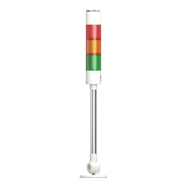 Harmony XVGK - Colonne monolithique - fixe R/O/V - 24V - buzz - inclinable - Schneider Electric - XVGKB3SM