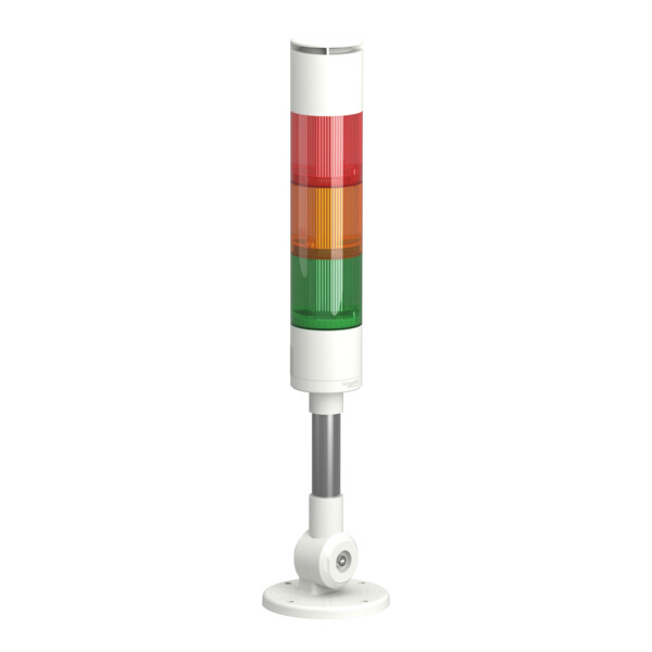 Harmony XVGK - Colonne monolithique - fixe R/O/V - 24V - buzzer - inclinable - Schneider Electric - XVGKB3SMA