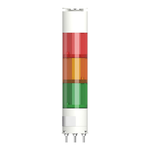 Harmony XVGK - Colonne monolithique - fixe R/O/V - 24V - buzzer - 3 broches - Schneider Electric - XVGKB3SW