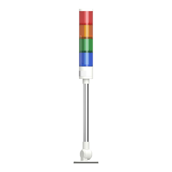 Harmony XVGK - Colonne monolithique - fixe R/O/V/bleu - 24V - inclinable - Schneider Electric - XVGKB4M