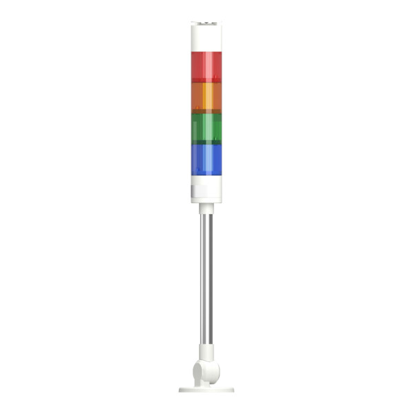 Harmony XVGK - Colonne monolithique - fixe R/O/V/B - 24V - buzzer - inclinable - Schneider Electric - XVGKB4SM