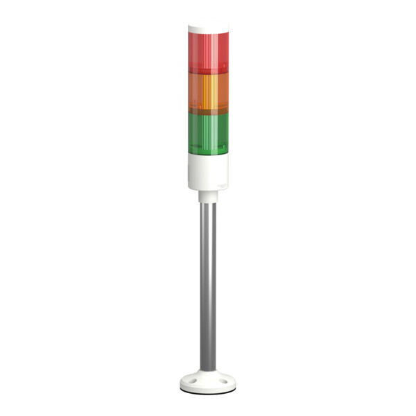 Harmony XVGK - Colonne monolithique - Ø50 - fixe R/O/V - 110VAC - socle - Schneider Electric - XVGKG3H