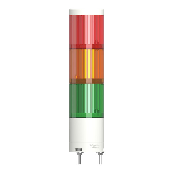 Harmony XVGK - Colonne monolithique - fixe R/O/V - 110VAC - embase 3 broches - Schneider Electric - XVGKG3W