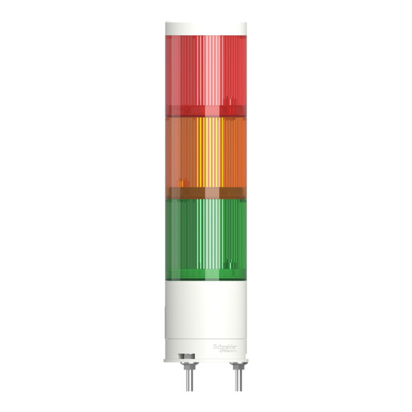 Harmony XVGK - Colonne monolithique - fixe R/O/V - 220/240V - 3 broches - Schneider Electric - XVGKM3W