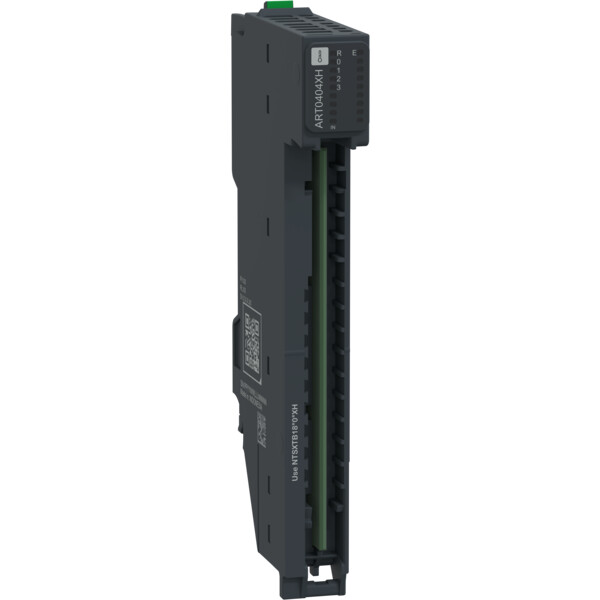 EdgeIO NTS Module seul Entrée Temp 4 voies Diff- RTD-ThC-mV- 2/3/4Fils - Durcie - Schneider Electric - NTSART0404XH