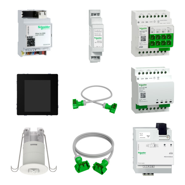 Enseignement - pack résidentiel - volets roulants knx - Schneider Electric - MD3RESIVOLROULKNX