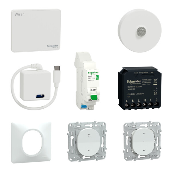 Enseignement - pack résidentiel - volets roulants connectés - Schneider Electric - MD3RESIVOLROUL